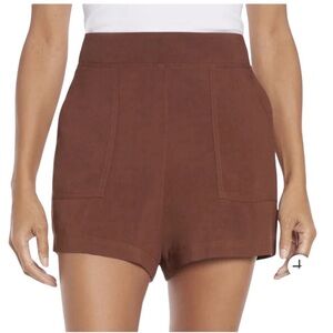 New! Wildfox Lightweight Flat Front Trouser Shorts, L